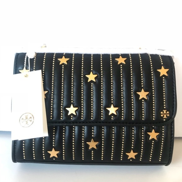 SOLD ! Tory Burch FLEMING STAR-STUD CROSSBODY - Picture 7 of 8